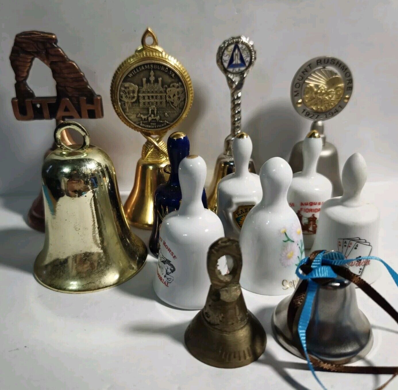 Lot Of 13 Vintage And Modern Bells