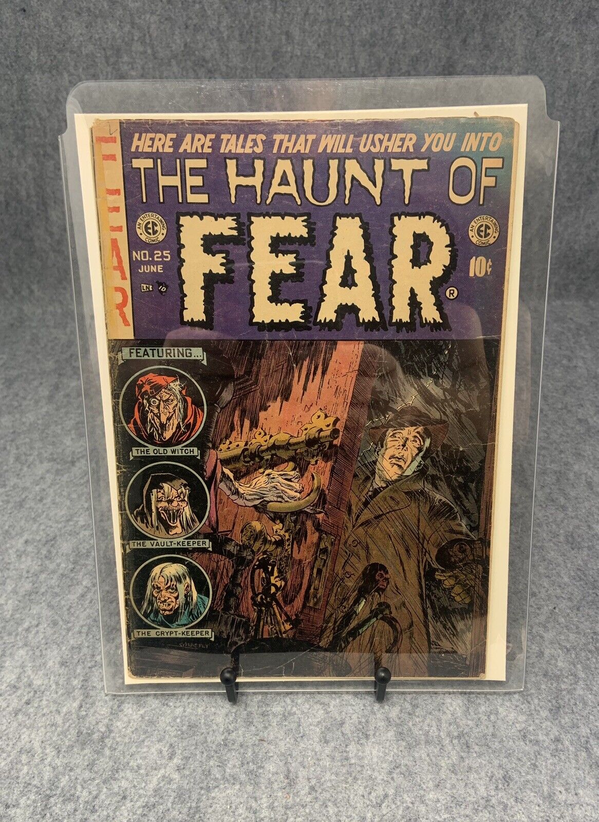 1954 The Haunt of Fear #25 CGC (3.0) G/VG The New Arrival Graham Ingels Art
