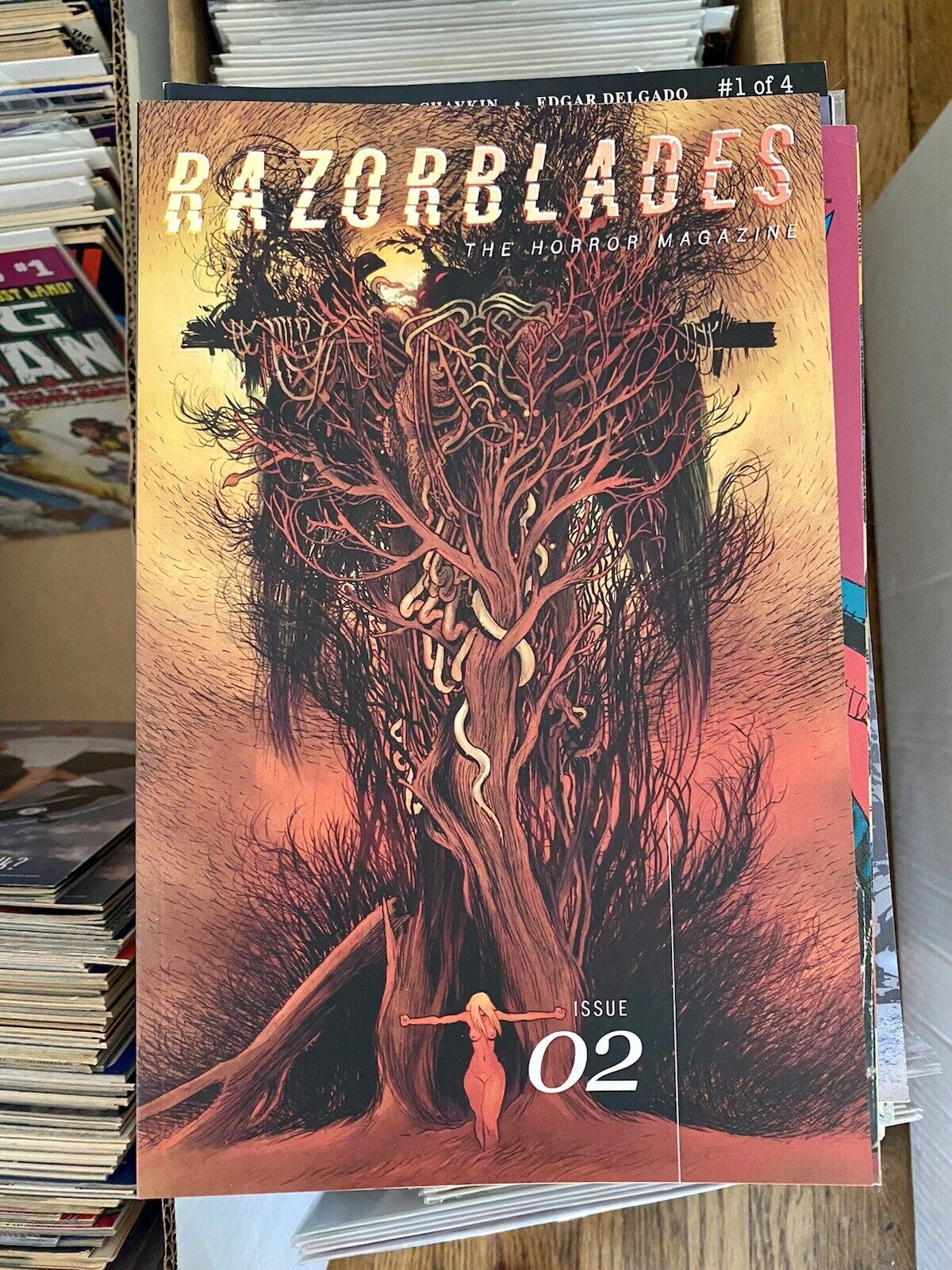 RAZORBLADES - THE HORROR MAGAZINE #2 Spooky Comics 💀