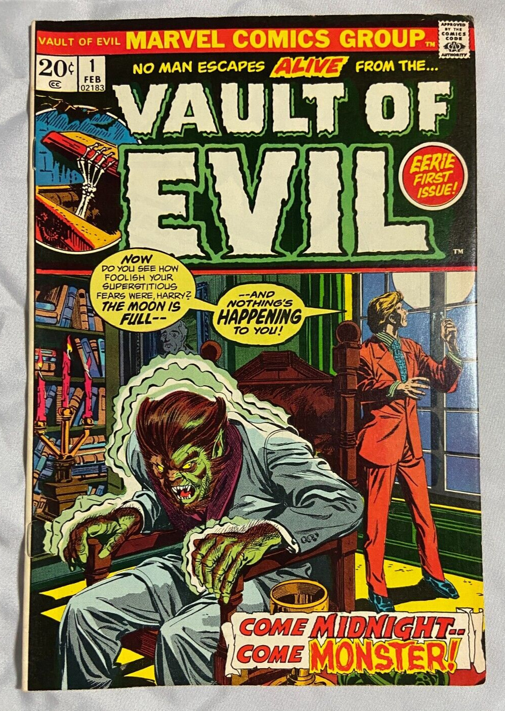 Marvel Comics Vault of Evil #1