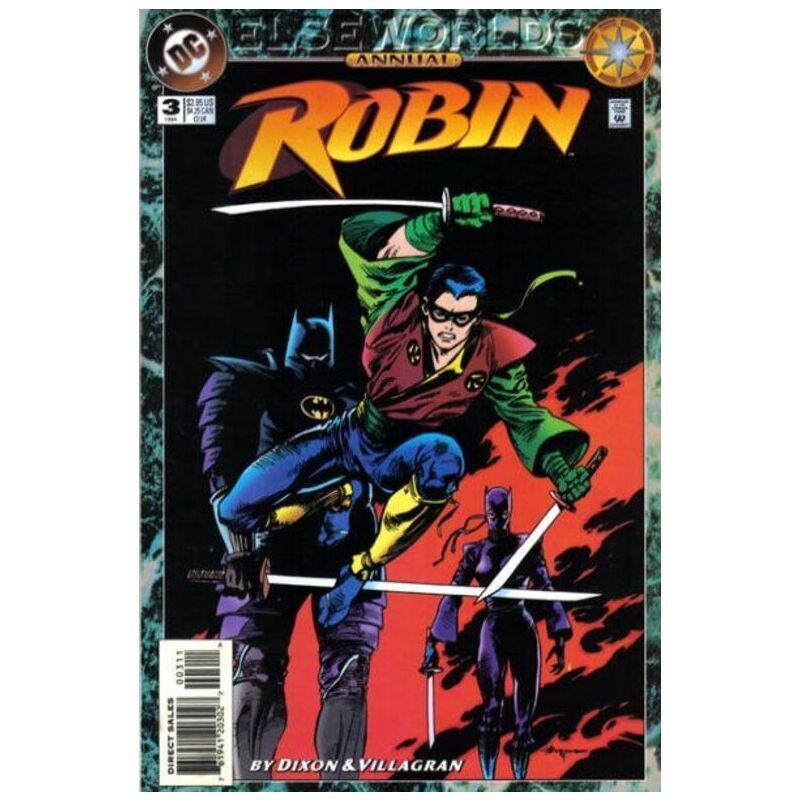 Robin (1993 series) Annual #3 in Near Mint + condition. DC comics [v;