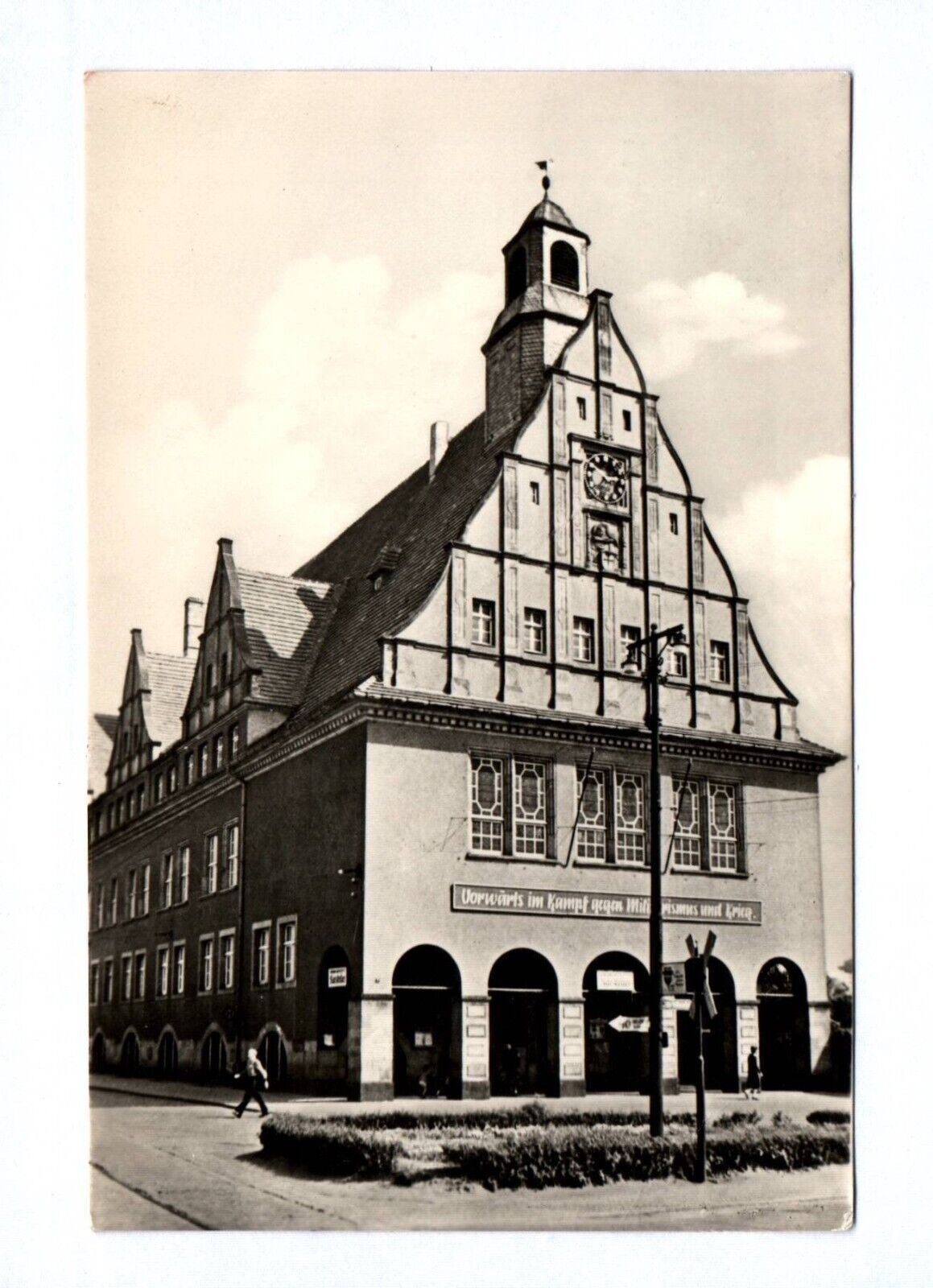 Ak Schkeuditz District Leipzig Town Hall GDR 1960