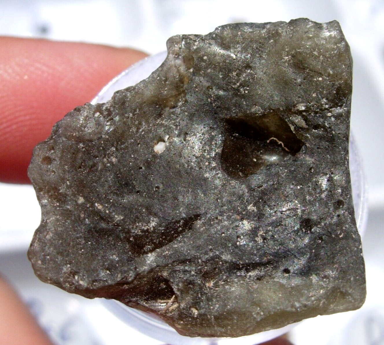 6.06 grams as found natural DARWIN GLASS from METEORITE Impact in AUSTRALIA