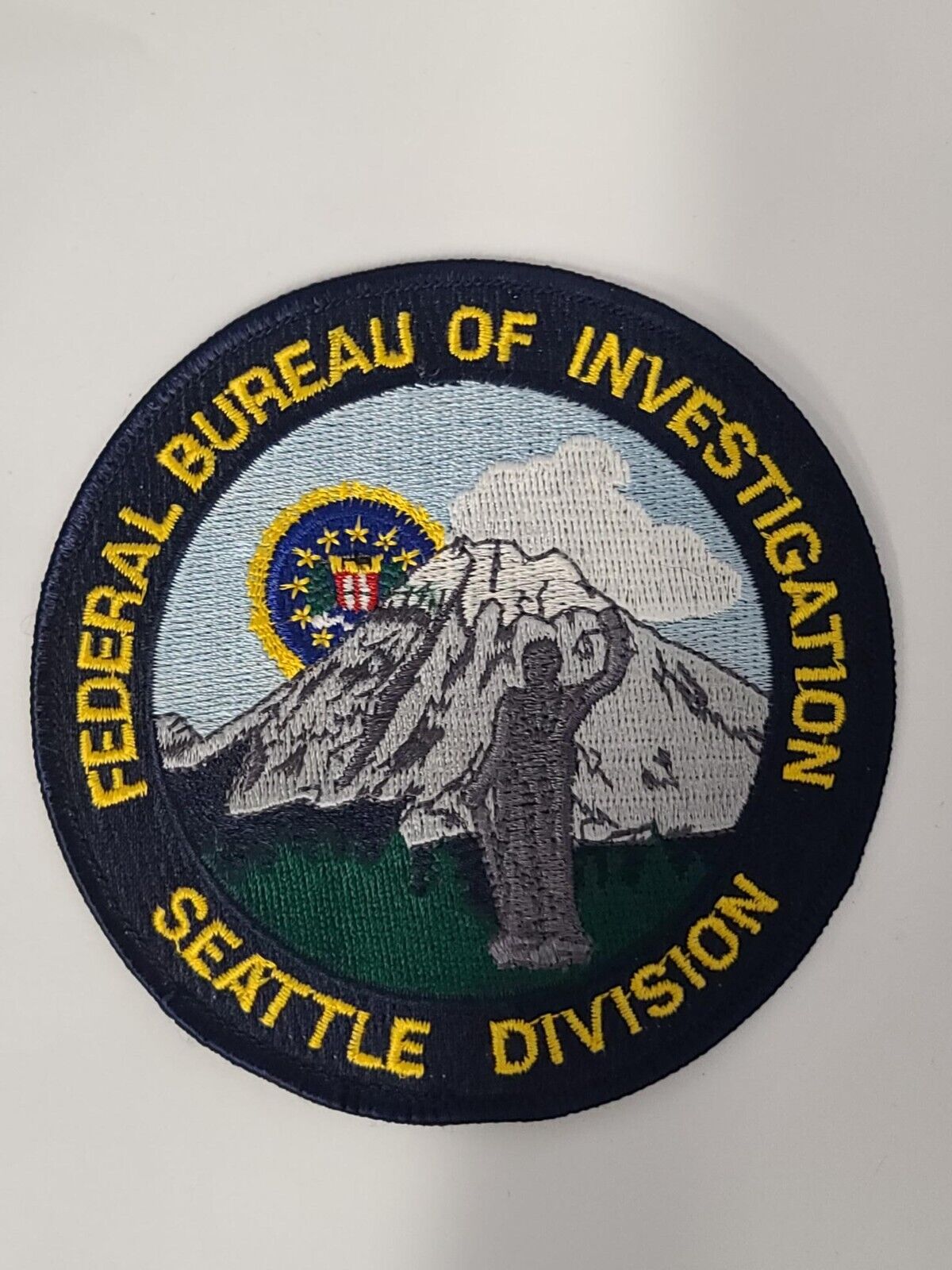 FBI Seattle Washington Division Police Patch