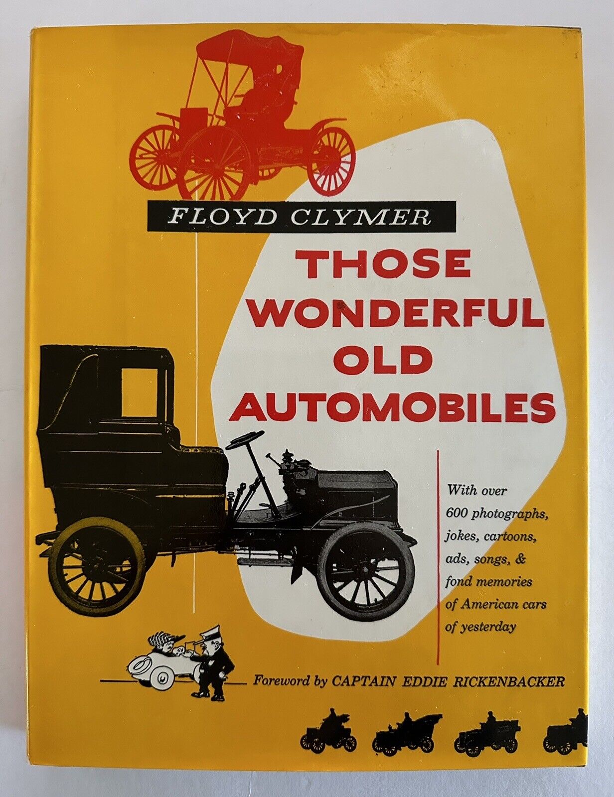 Those Wonderful Old Automobiles, Floyd Clymer 1953 NM Hardcover, Vintage Autos