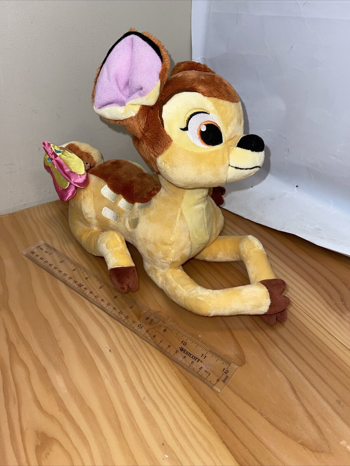 Bambi Authentic Original Disney Store Exclusive with Butterfly on Tail 14\
