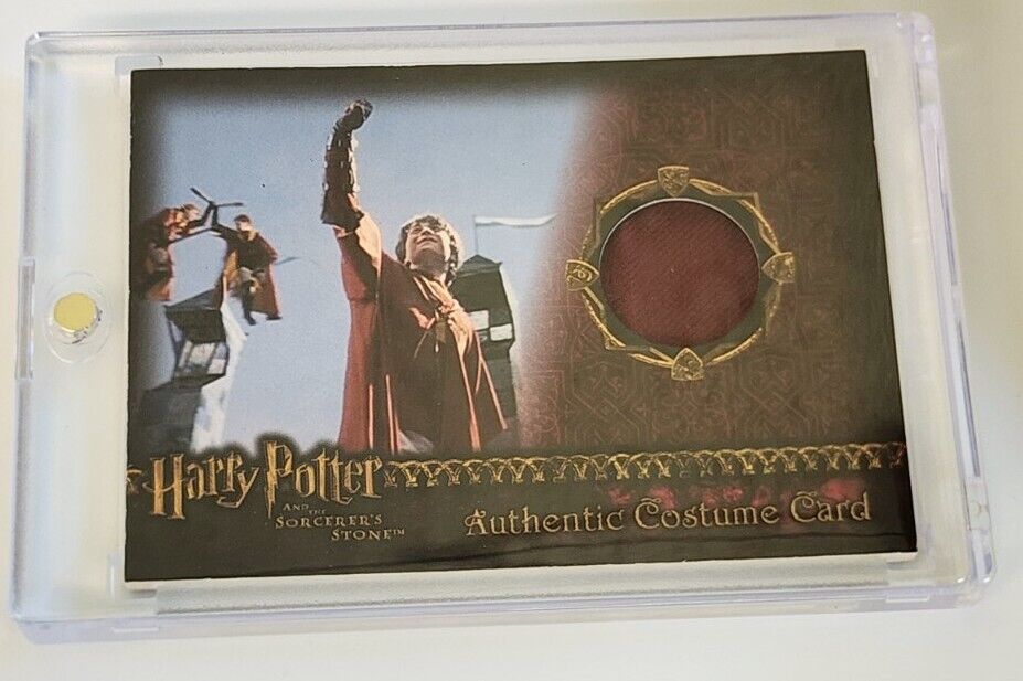 Harry Potter Daniel Radcliffe Sorcerers Stone Costume Card 
