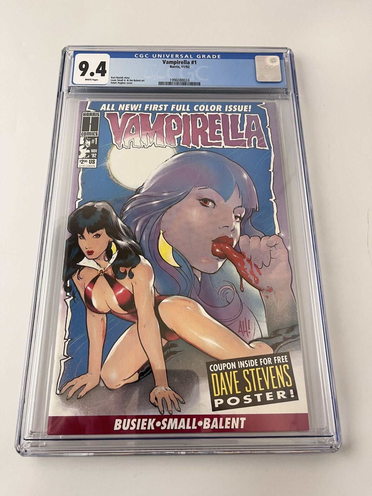 Vampirella #1 CGC 9.4 (1992)