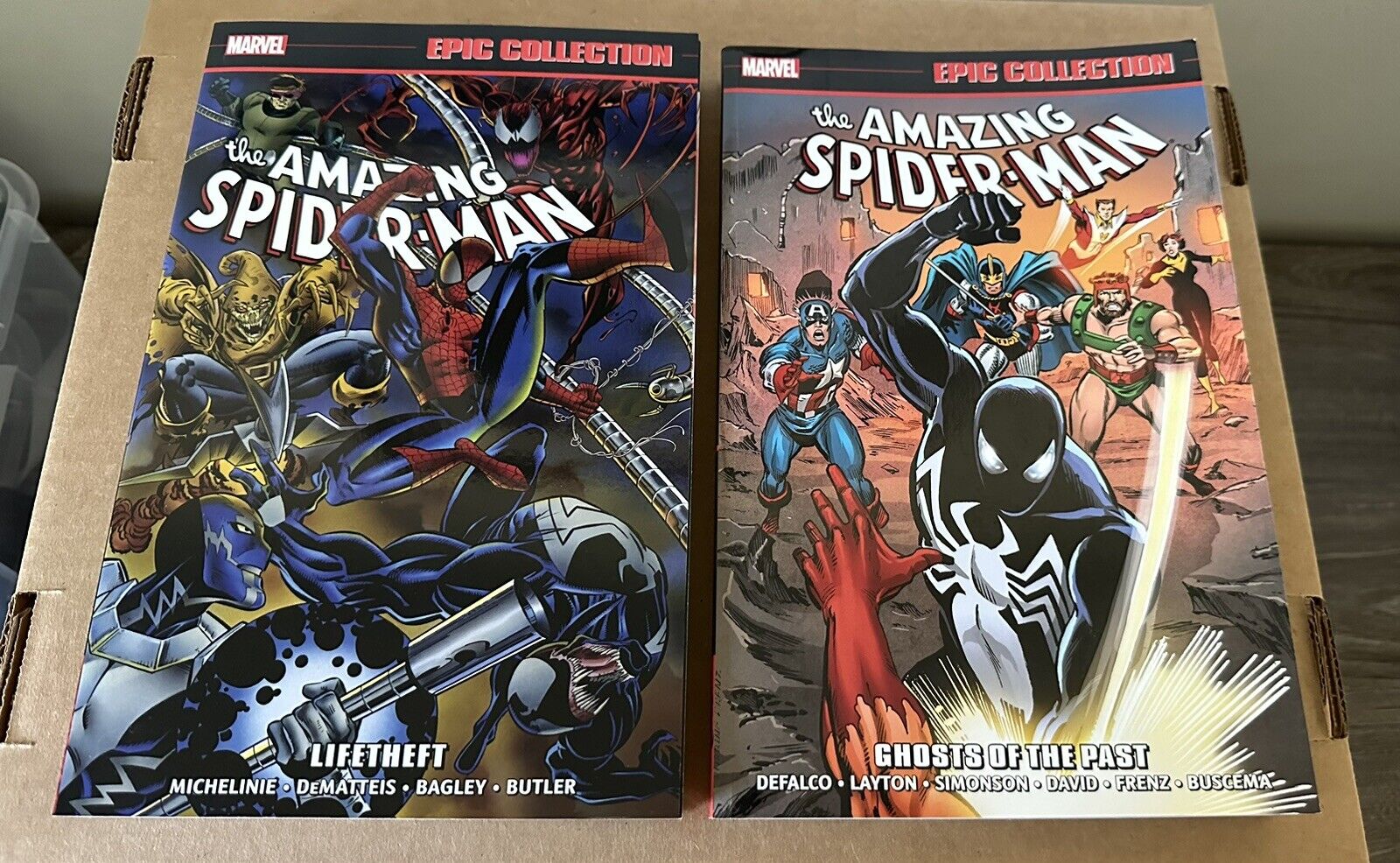 THE AMAZING SPIDER-MAN EPIC COLLECTION: LIFETHEFT (OOP) & GHOST OF THE PAST