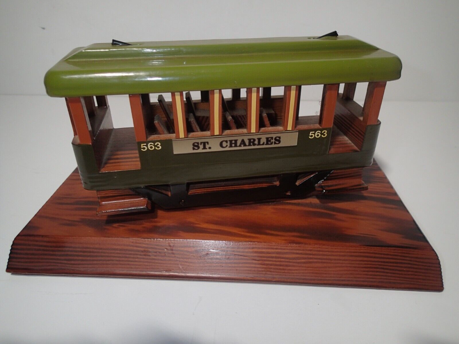 Handcrafted St. Charles Desire Cable Car G. Price Enterprises Louisiana