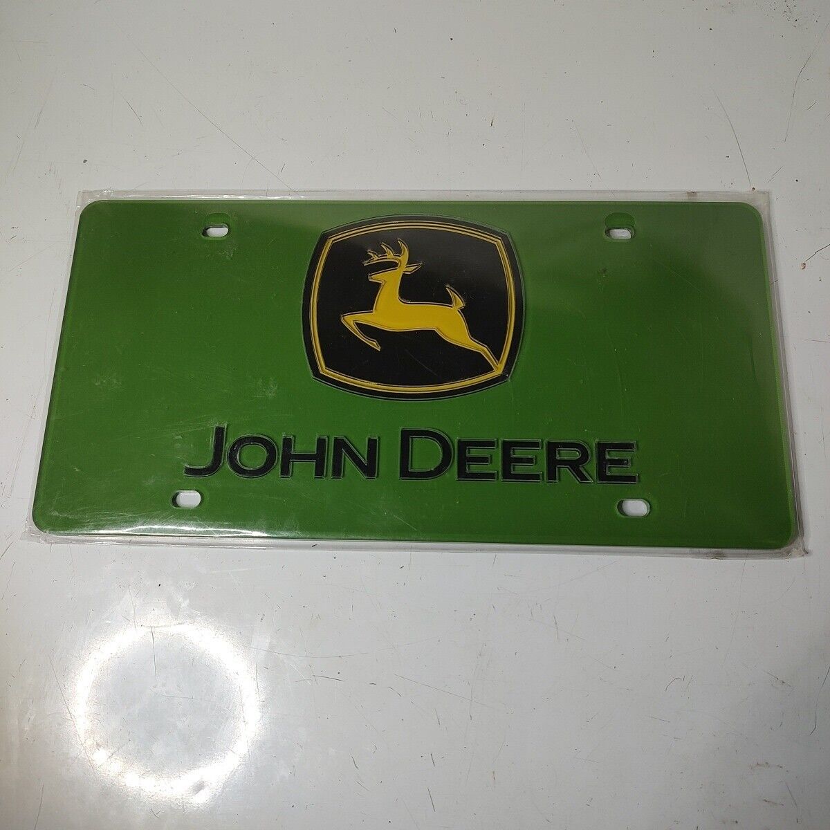 WinCraft John Deere License Plate Trademark