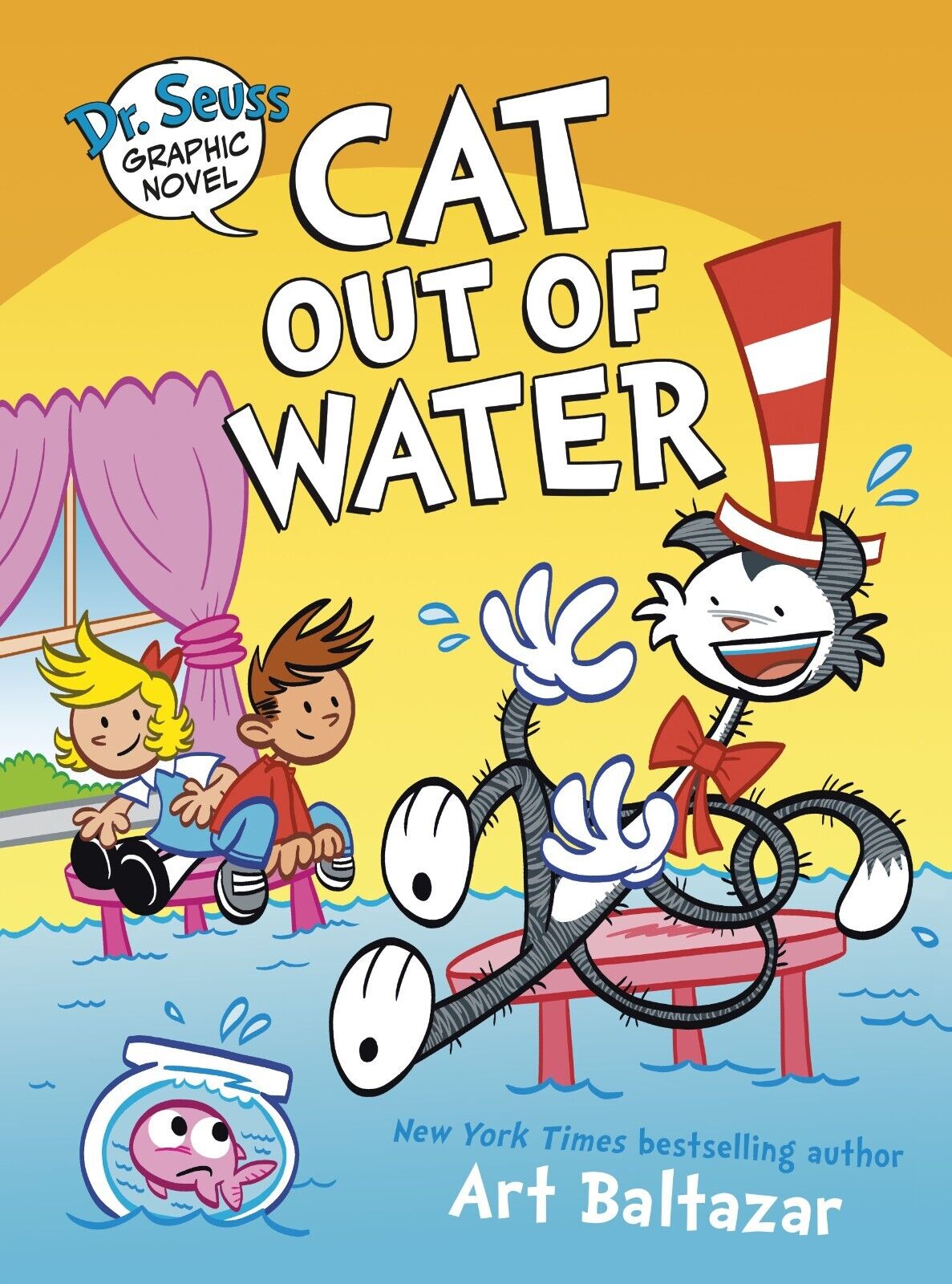 Dr. Seuss Graphic Novel: Cat Out of Water By Art Baltazar Cat In The Hat 2024