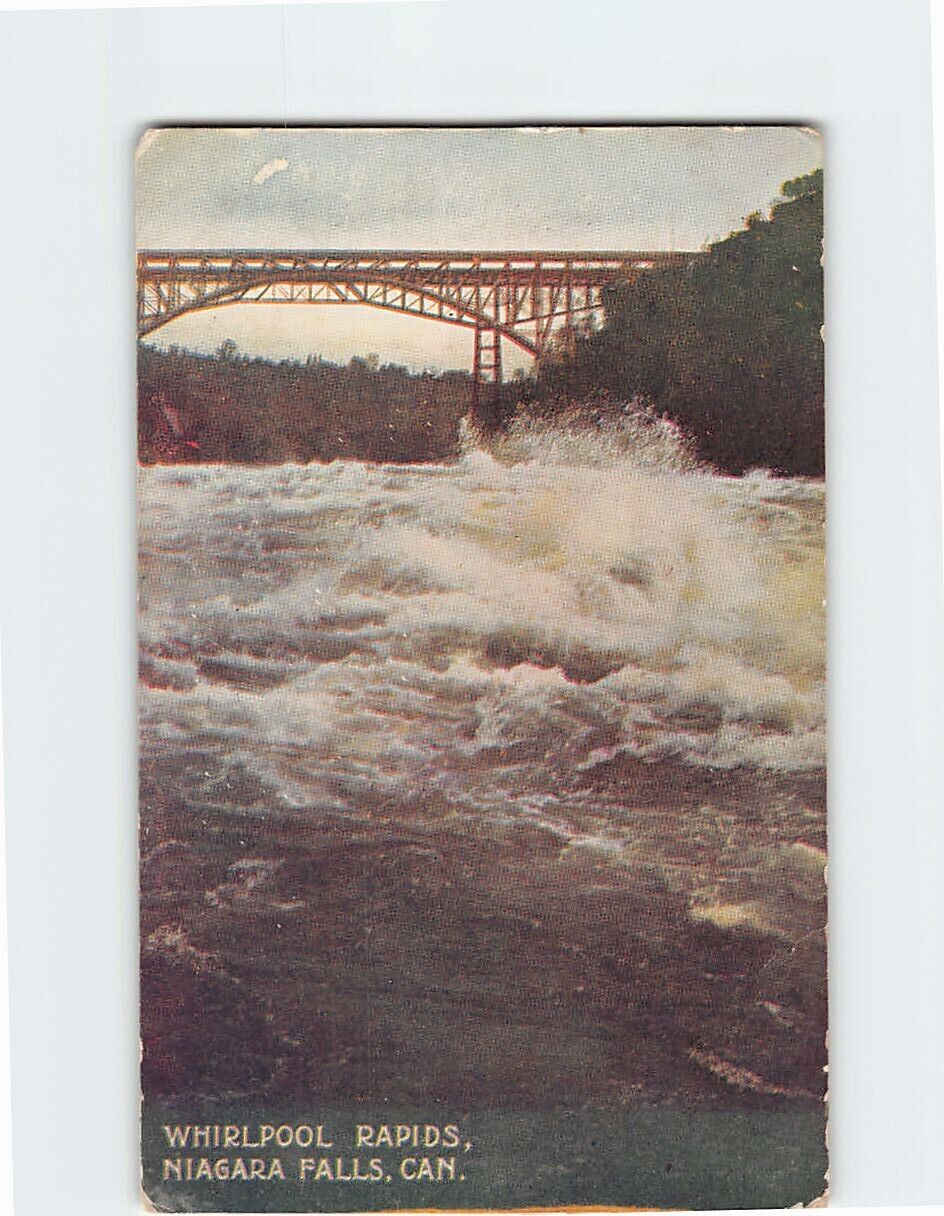 Postcard Whirlpool Rapids Niagara Falls North America