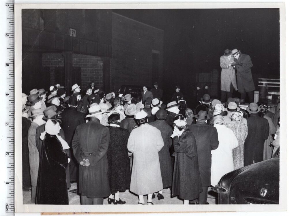 1956 Brooklyn New York Israel Jews Protest Tanks Going to Saudi Arabia Photo #3