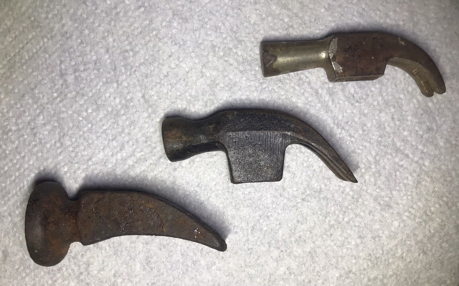 Vintage Small Mini Hammers Hammer Heads Cobbler Jeweler Watch Repair Tool Tools