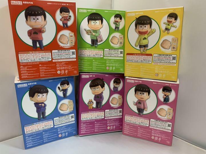 Osomatsusan Nendoroid set of 6 figure Good Smile Company 623 624 637 638 648 649