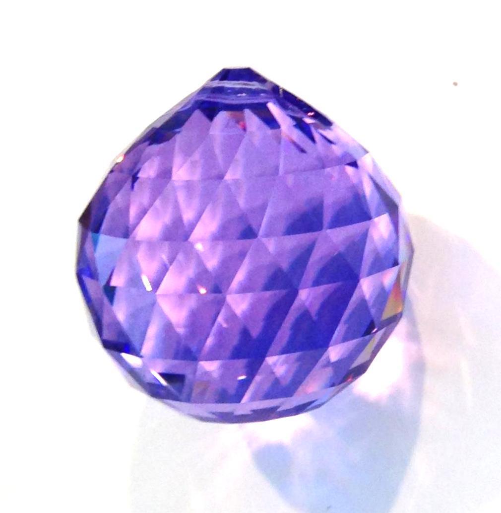 20mm Swarovski Strass Blue Violet Crystal Ball Prisms Wholesale CCI #8558-20BV