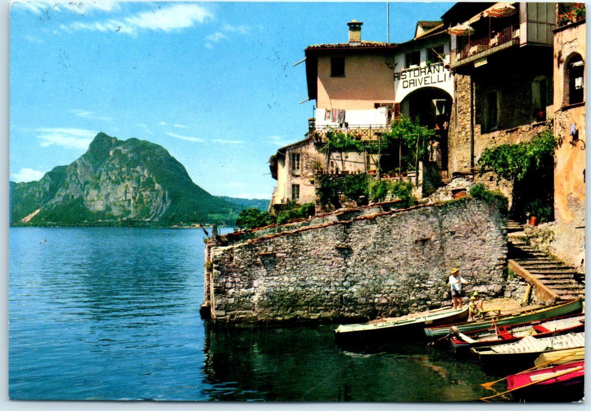 Postcard - Lake Lugano, Italy