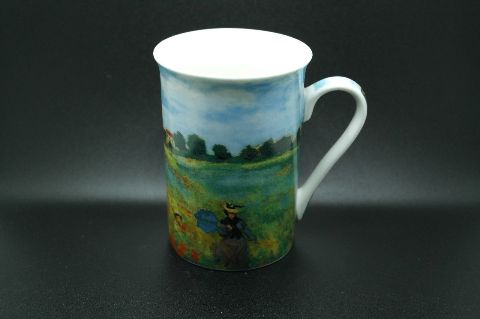 Kent Pottery 1887 Woman In The Flower Garden Coffee Tea Mug
