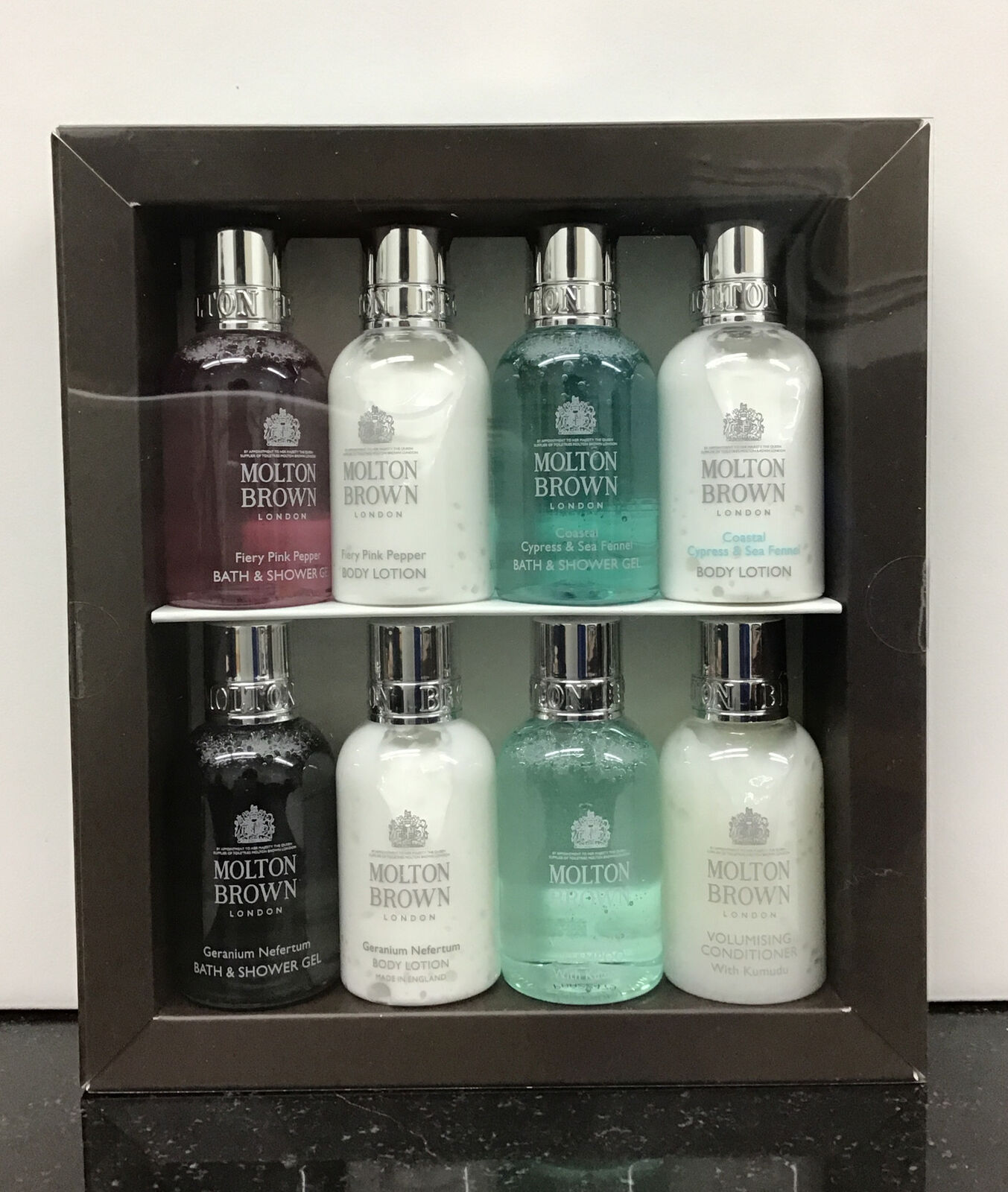 Molton Brown Discovery & hair collection 1.7 fl oz x8, As pictured