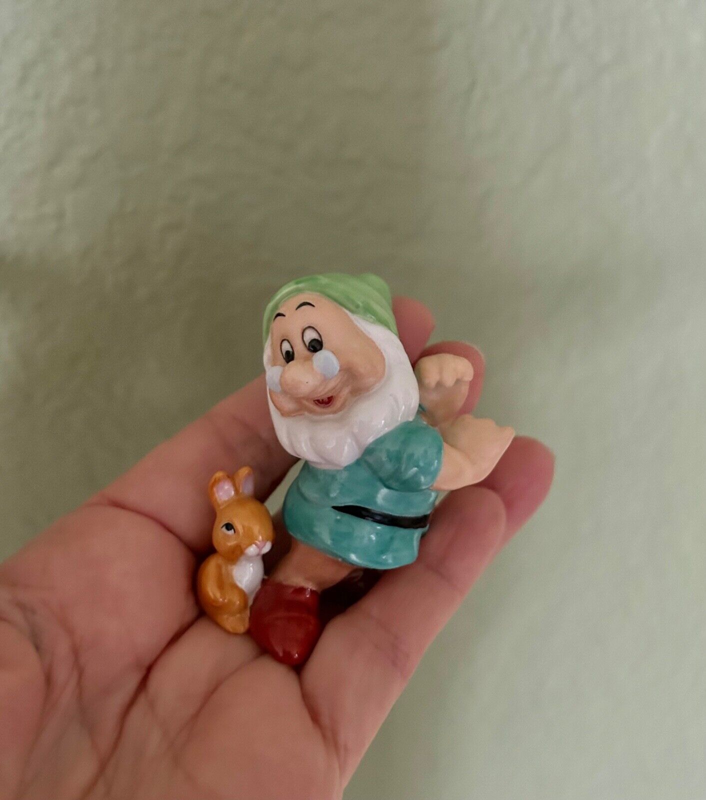 Vintage Disney porcelain dwarf Doc figurine