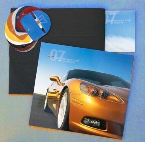 New Original 2007 Corvette C6 Deluxe Dealer Sales Brochure & Accessory Book