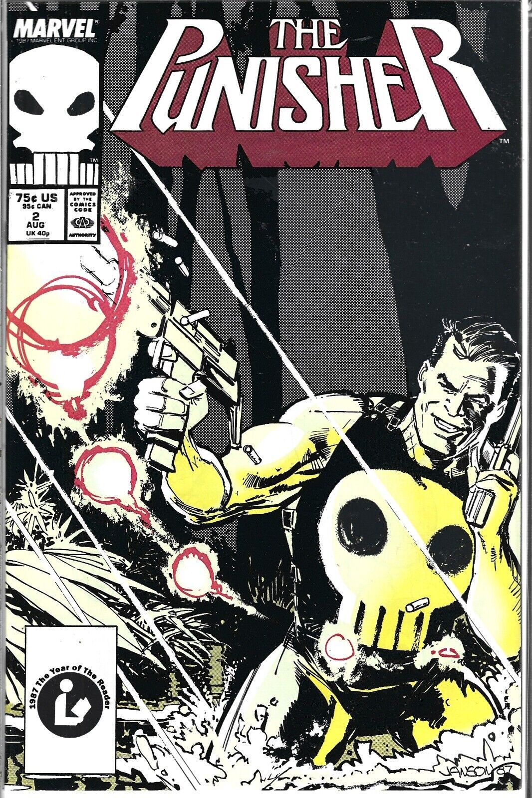 THE PUNISHER #2 (NM) HIGH GRADE COPPER AGE MARVEL, $3.95 FLAT RATE SHIPPING