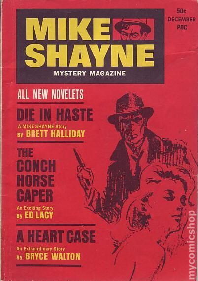 Mike Shayne Mystery Magazine Vol. 22 #1 VG/FN 5.0 1967 Stock Image