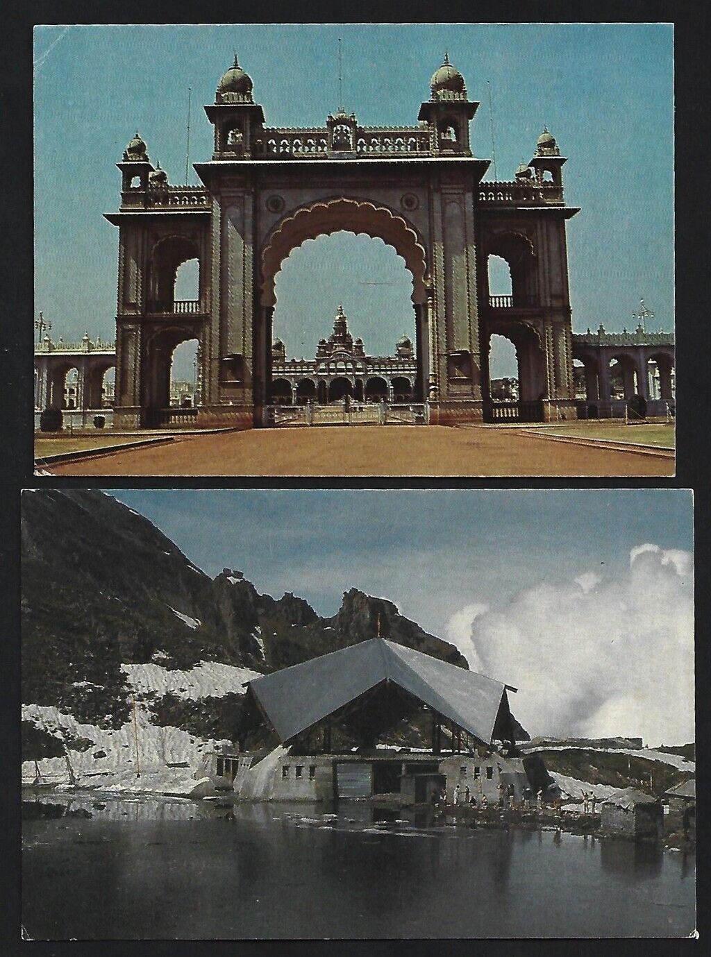 (AOP) India vintage postcards (40)