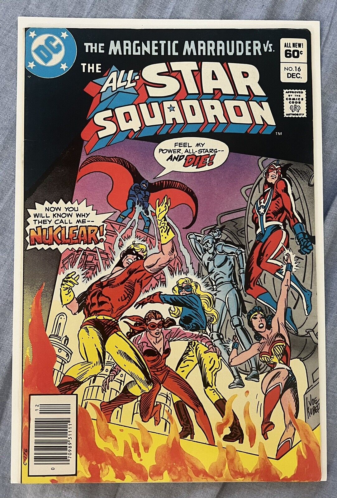 All Star Squadron #16 Dc Comics 1982 Nice Copy