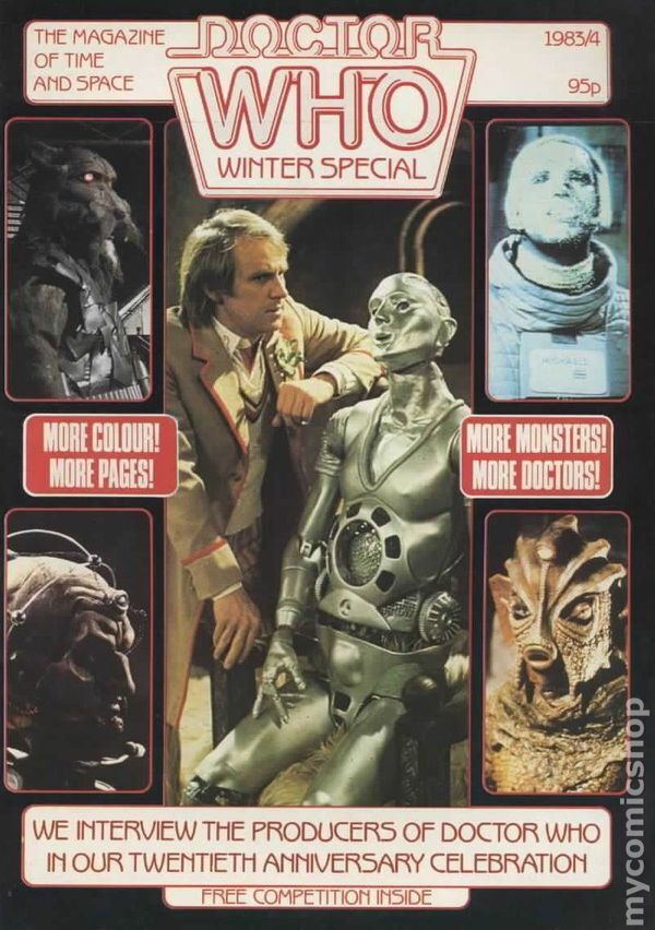 Doctor Who Winter Special 1983 VG Stock Image Low Grade