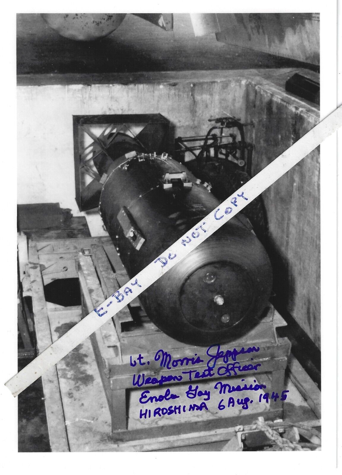 Morris Jeppson, Enola Gay, Hiroshima, Atomic Bomb, 509th,#Oppenheimer sale