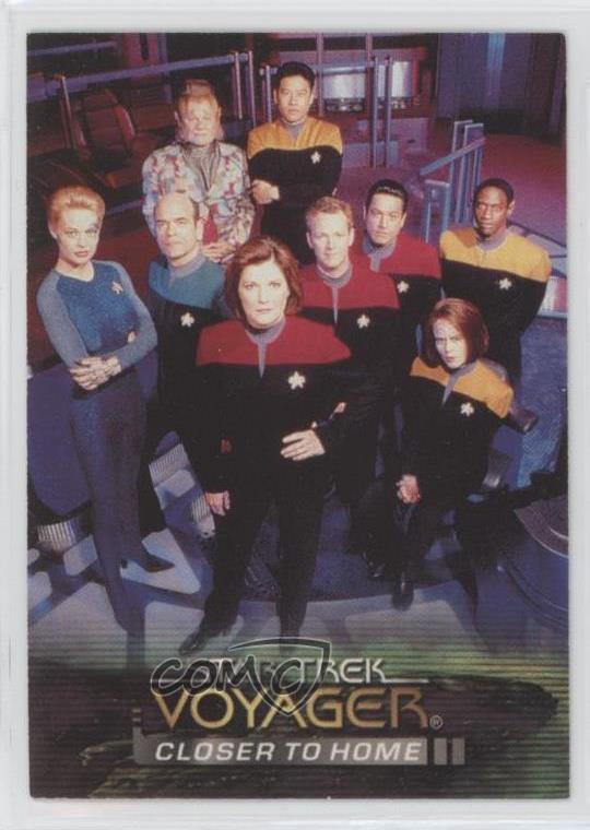 1999 Skybox Star Trek Voyager: Closer to Home Promos Voyager Cast 0f6