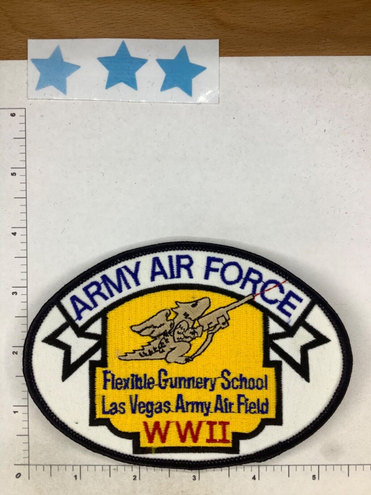 US ARMY AIR FORCE GUNNERY SCHOOL LAS VEGAS ARMY AIR FIELD PATCH