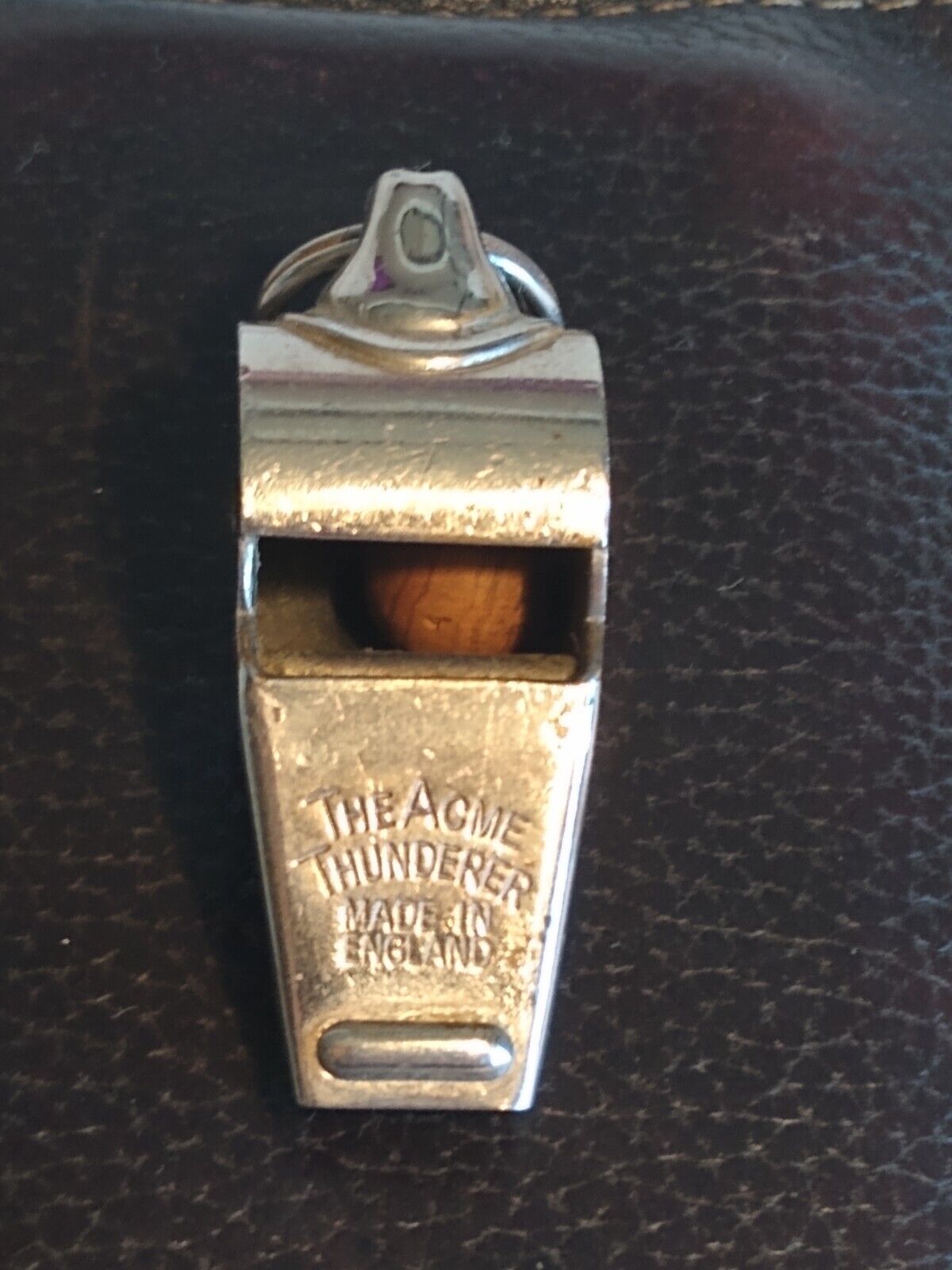 Vintage The Acme Thunderer Whistle Made in England, Works, loud.