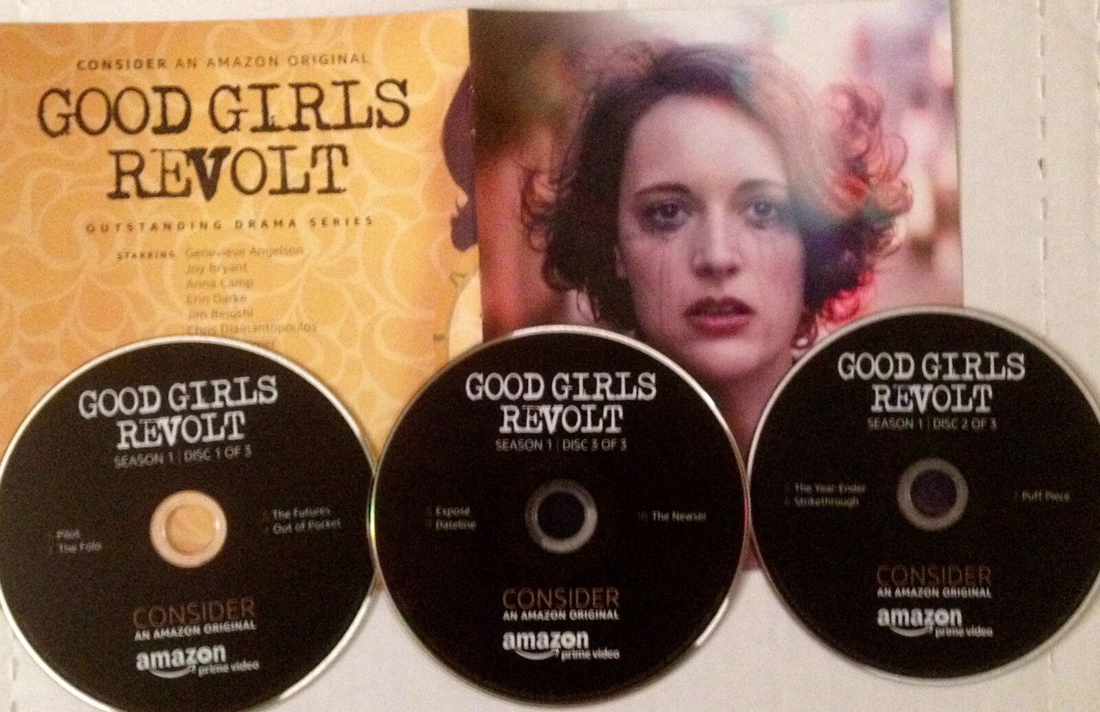 Good Girls Revolt, 2017 AMAZON SEASON ONE 10 Epis FYC EMMY AWARD 3 DVD SET Promo