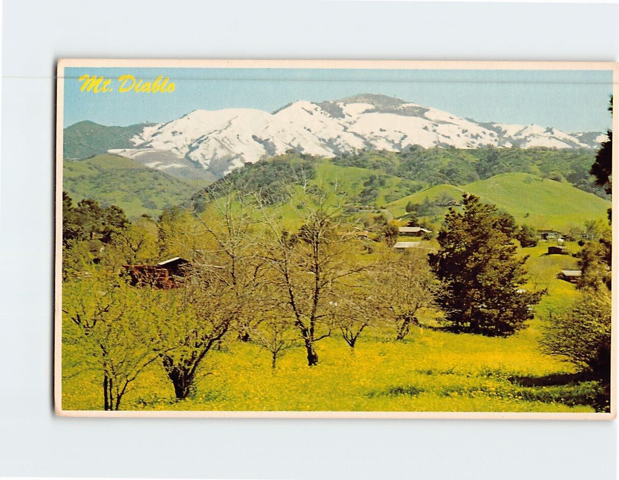 Postcard Mt. Diablo California USA