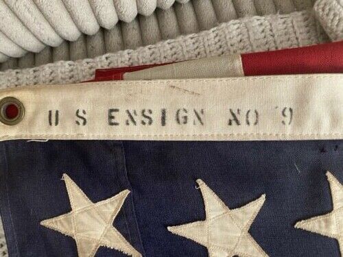  48 Star WWII US (Ensign No.9) Navy 80\
