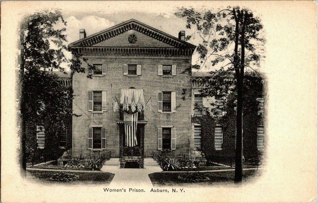 EARLY 1900\'S. WOMEN\'S PRISON. AUBURN, NY POSTCARD s12