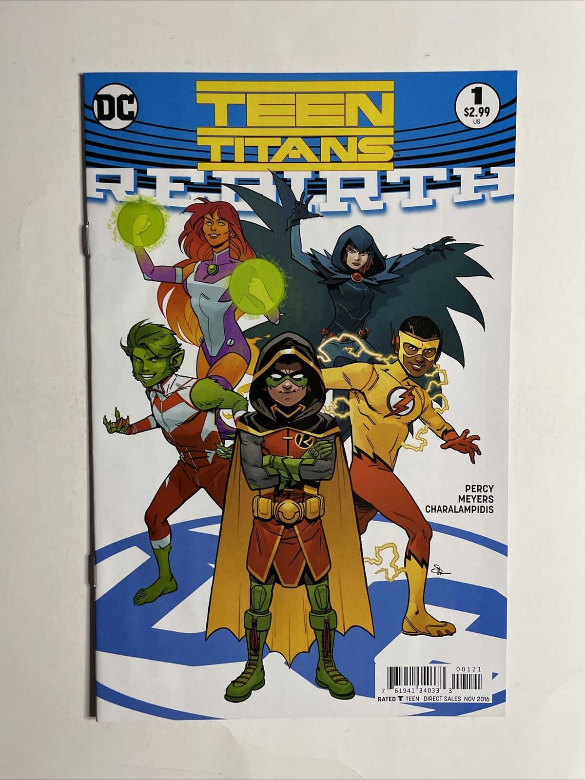 Teen Titans: Rebirth #1 (2016) 9.4 NM DC Comic Book High Grade Variant Cover