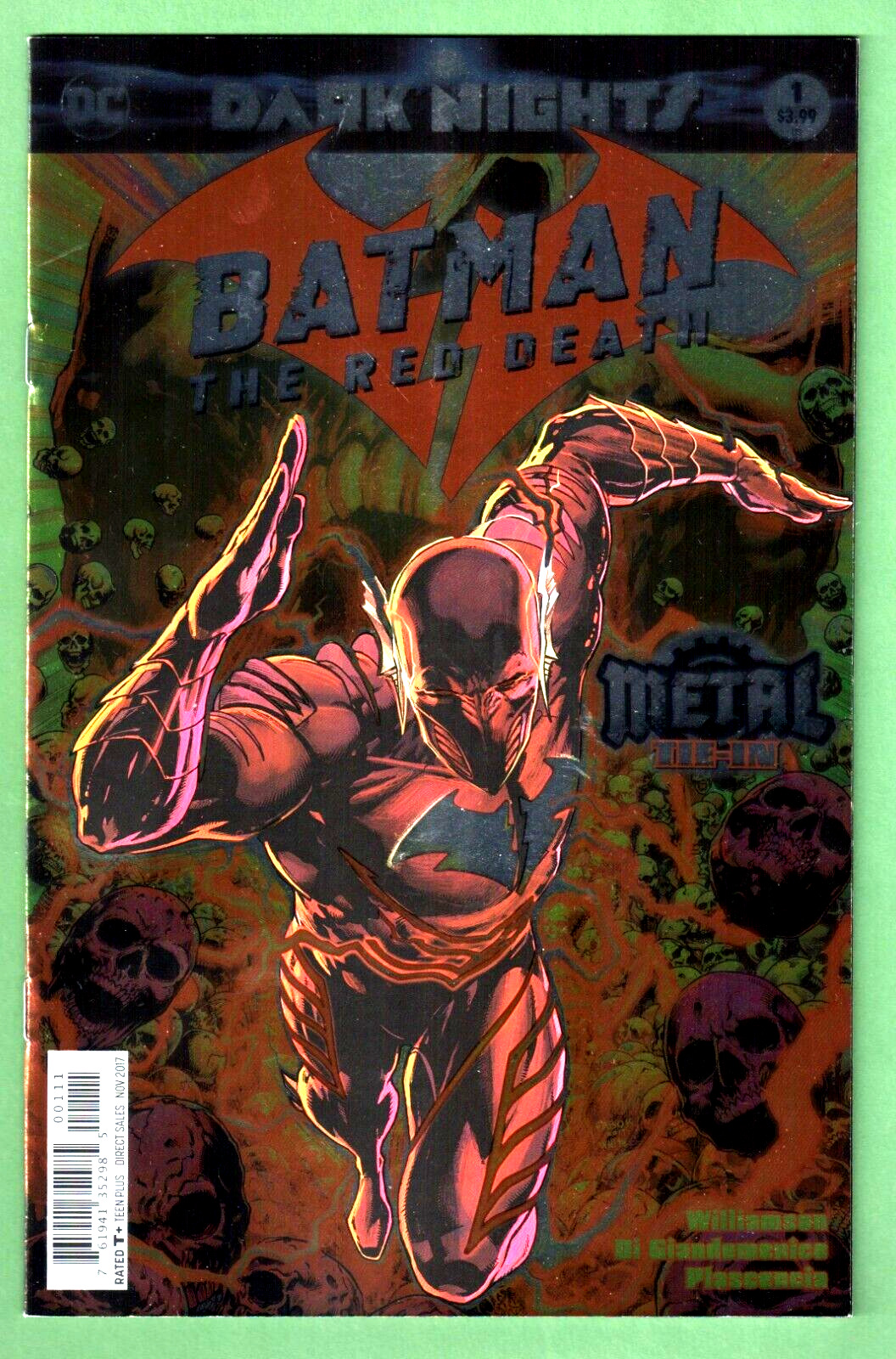 BATMAN: THE RED DEATH #1 DARK KNIGHTS NEAR MINT/NEAR MINT-
