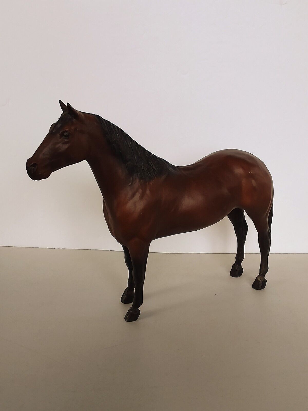 Vintage Breyer Horse #100 Galiceno Matte Dark Bay Pony 1970s 