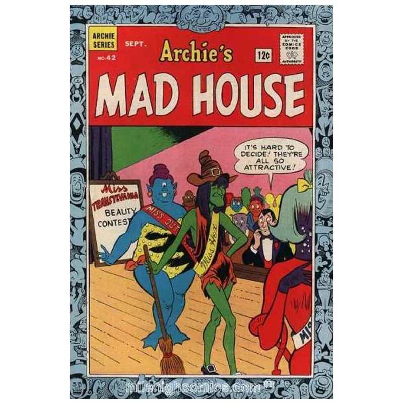 Archie's Madhouse #42 in Fine minus condition. Archie comics [t.