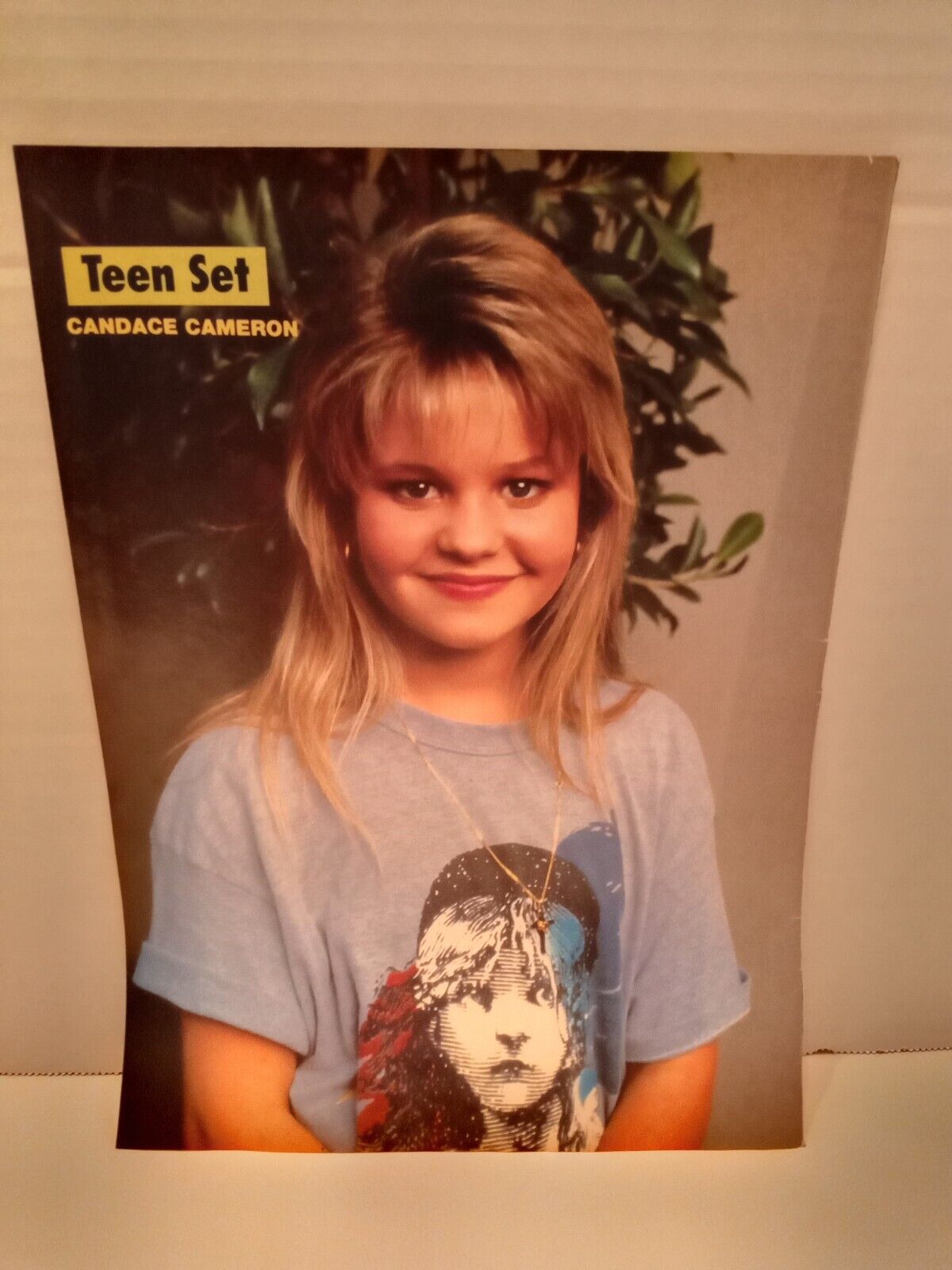 Candace Cameron Pinup Poster Teen Set Magazine 90s RARE Full House TGIF