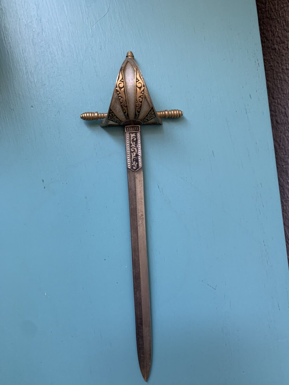 Vintage Spanish Sword Letter Opener Made in Spain