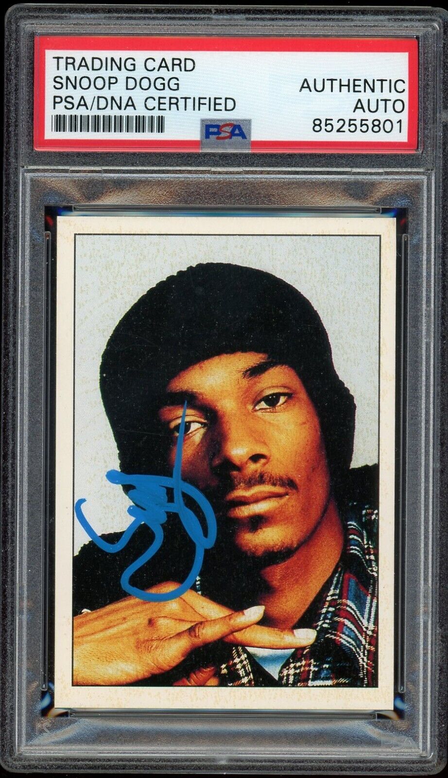 Snoop Dogg 1995 Smash Hits #123 RC Signed Rookie PSA AUTHENTIC AUTO