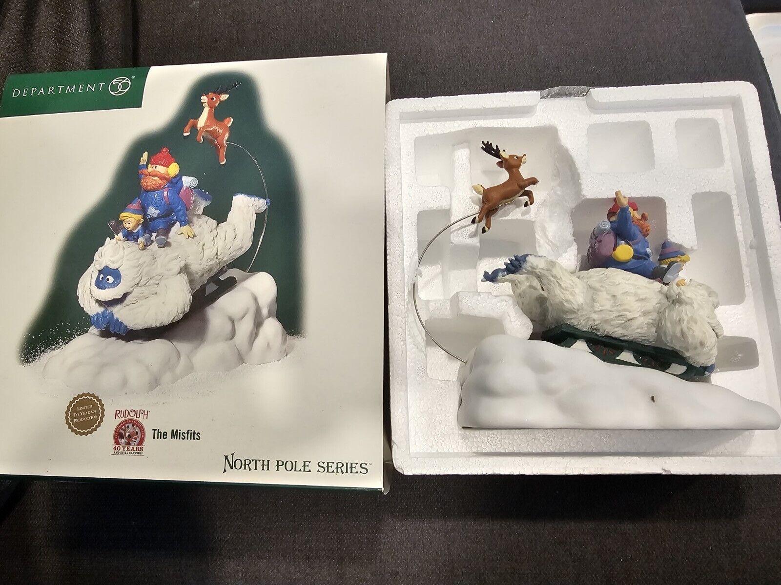 Dept 56 Rudolph The Misfits 56860 North Pole Series Village Accessory