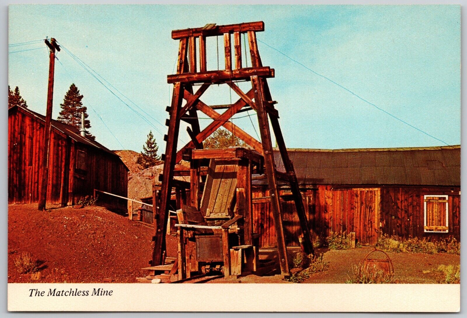 Matchless Mine Leadville Colorado - Continental Size 6 X 4 in - Postcard 6971
