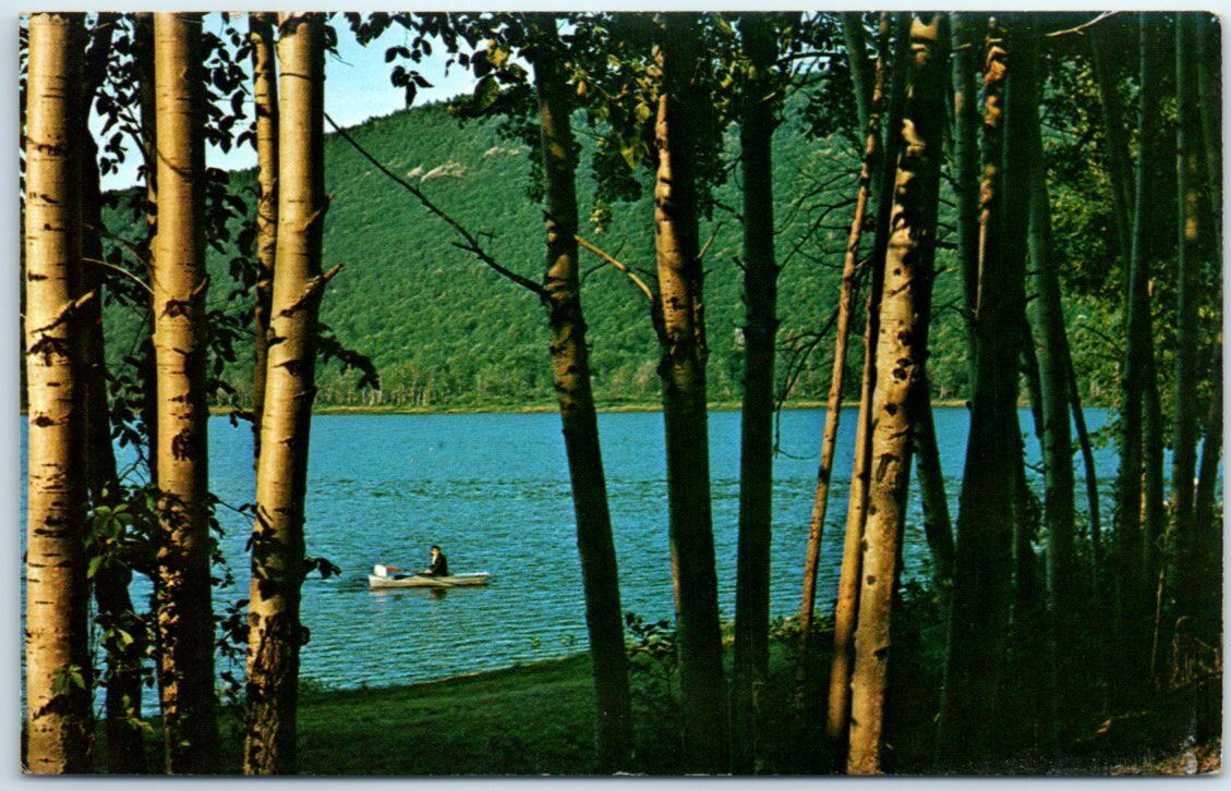 Postcard - Lake and Landscape Scenery - Photography by: Leonard Lorette