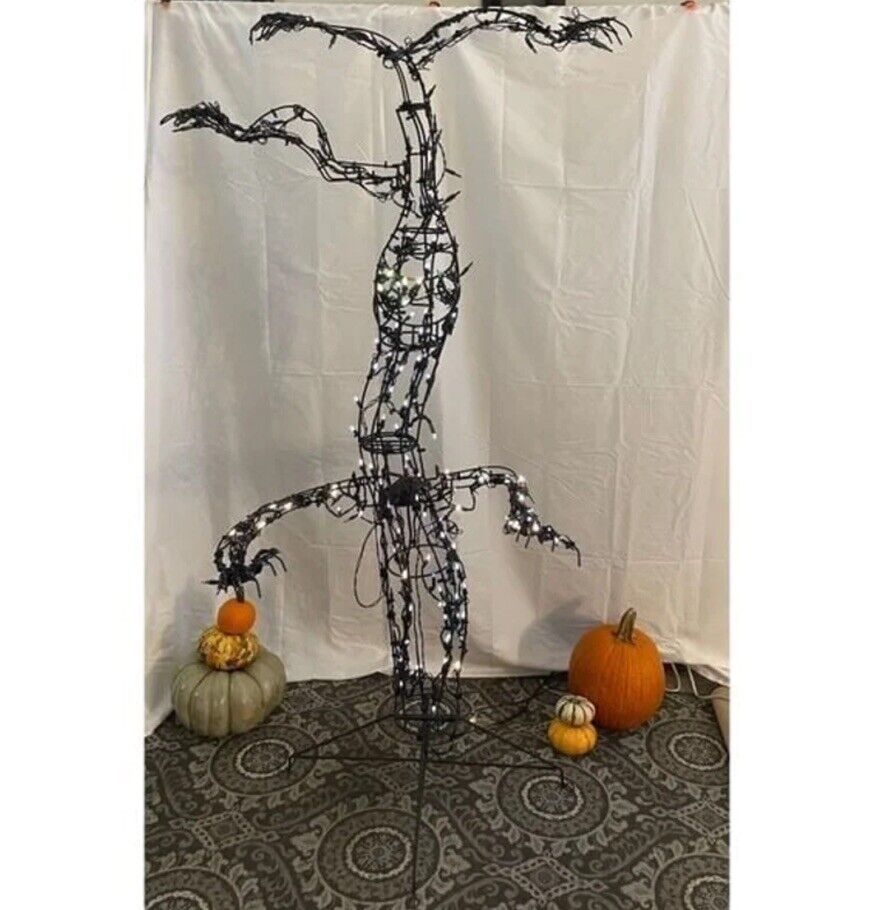 72” Vintage Halloween Animated Spooky Monster Tree Indoor/Outdoor Condition 